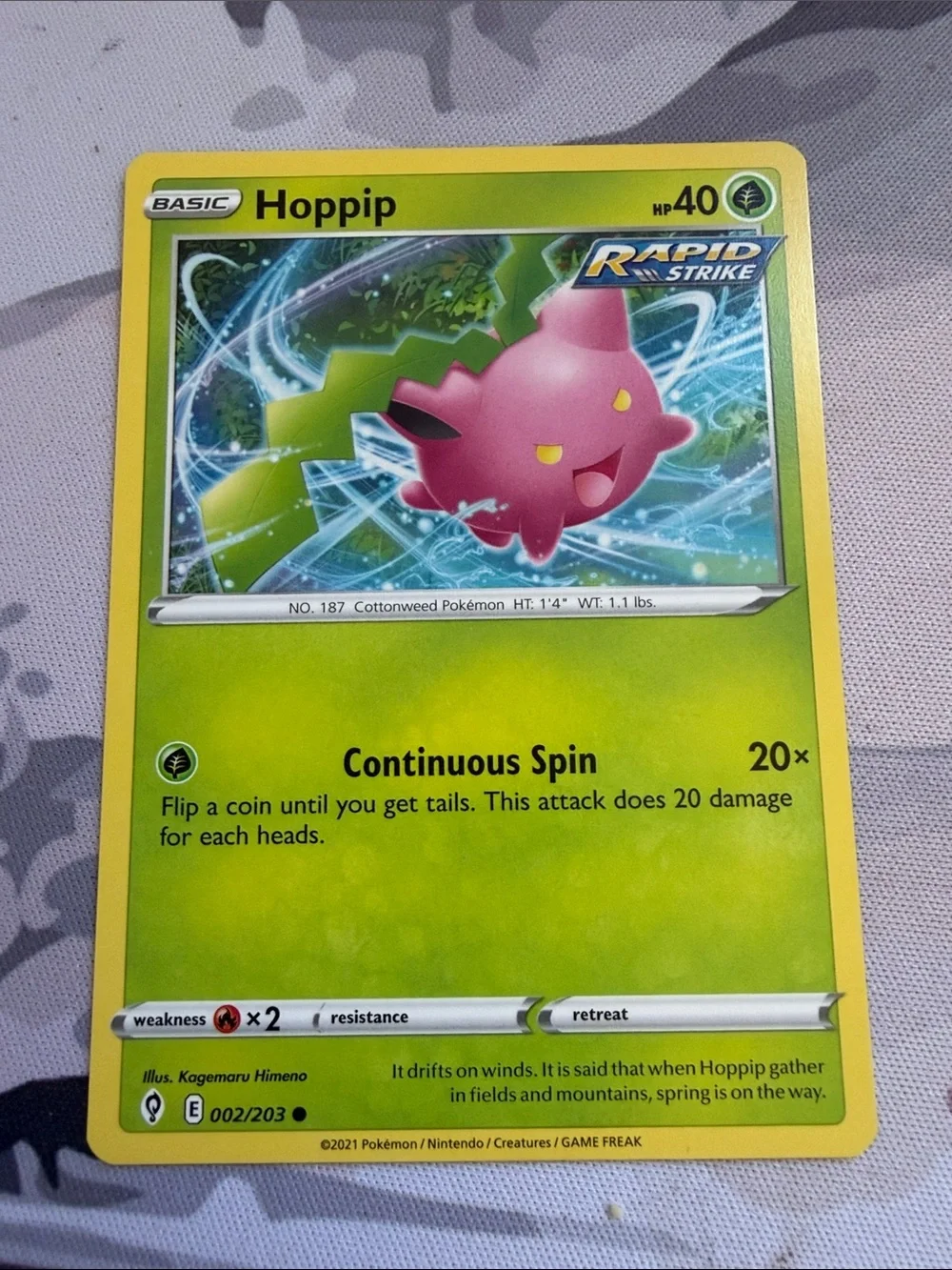 🌿 Garden Pokémon Card Lot | Bounsweet Hoppip Carnivine Tangela ✨5/$25✨